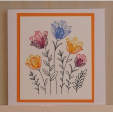 Greeting cards-Embroidered cardstock. Greeting cards-Embroidered cardstock.